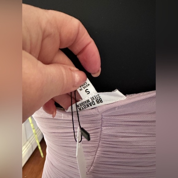 NWT BB Dakota by Steve Madden
Ruched Mini Sheath Dress - Picture 3 of 3